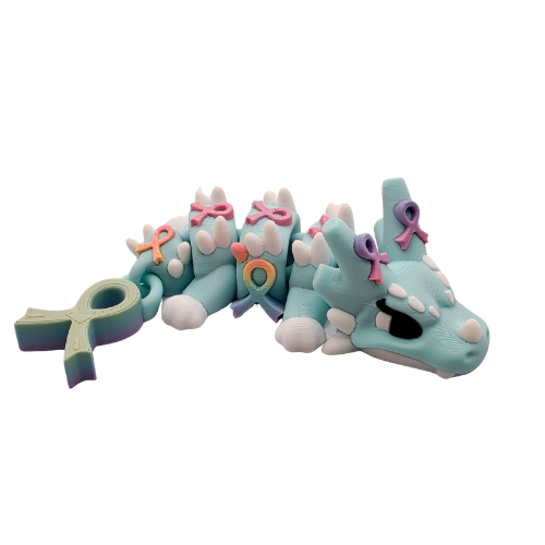 Mini Rainbow Ribbon Dragon