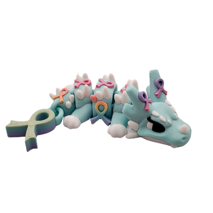 Mini Rainbow Ribbon Dragon