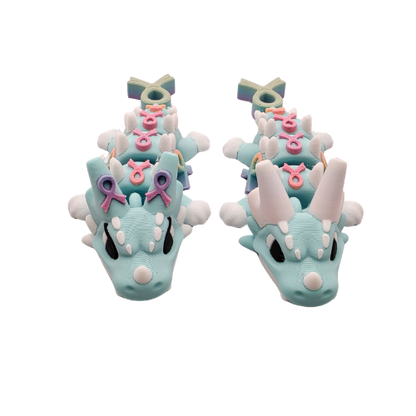Mini Rainbow Ribbon Dragon