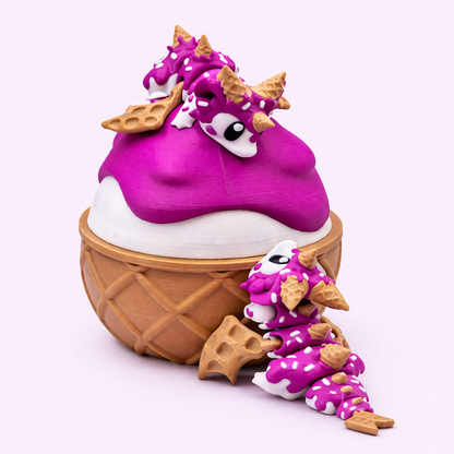 Mini Sugar Rush Waffle Dragon