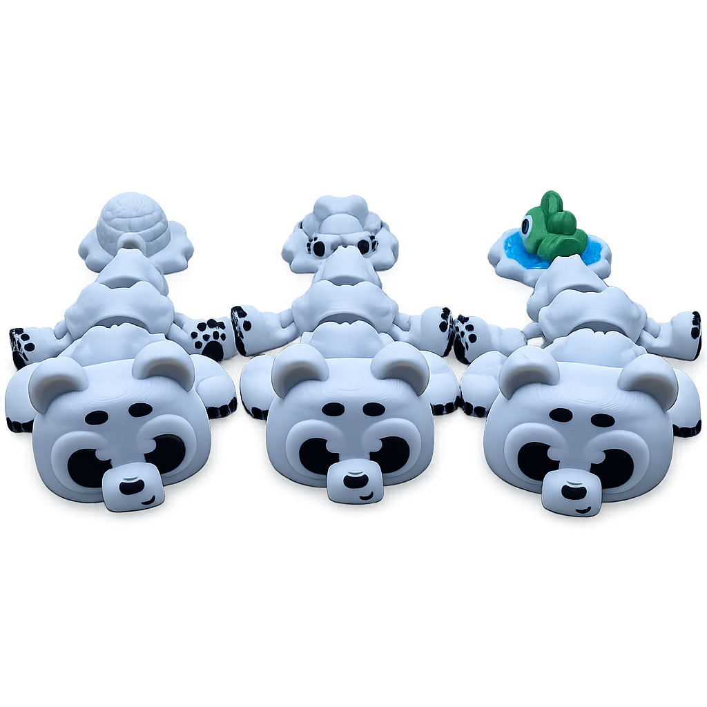 Mini Polar Bear Dragon