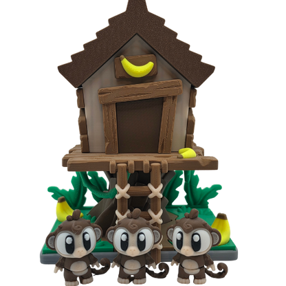 Monkey Treehouse Playset