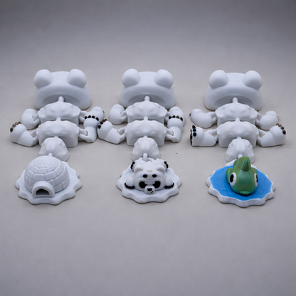 Mini Polar Bear Dragon