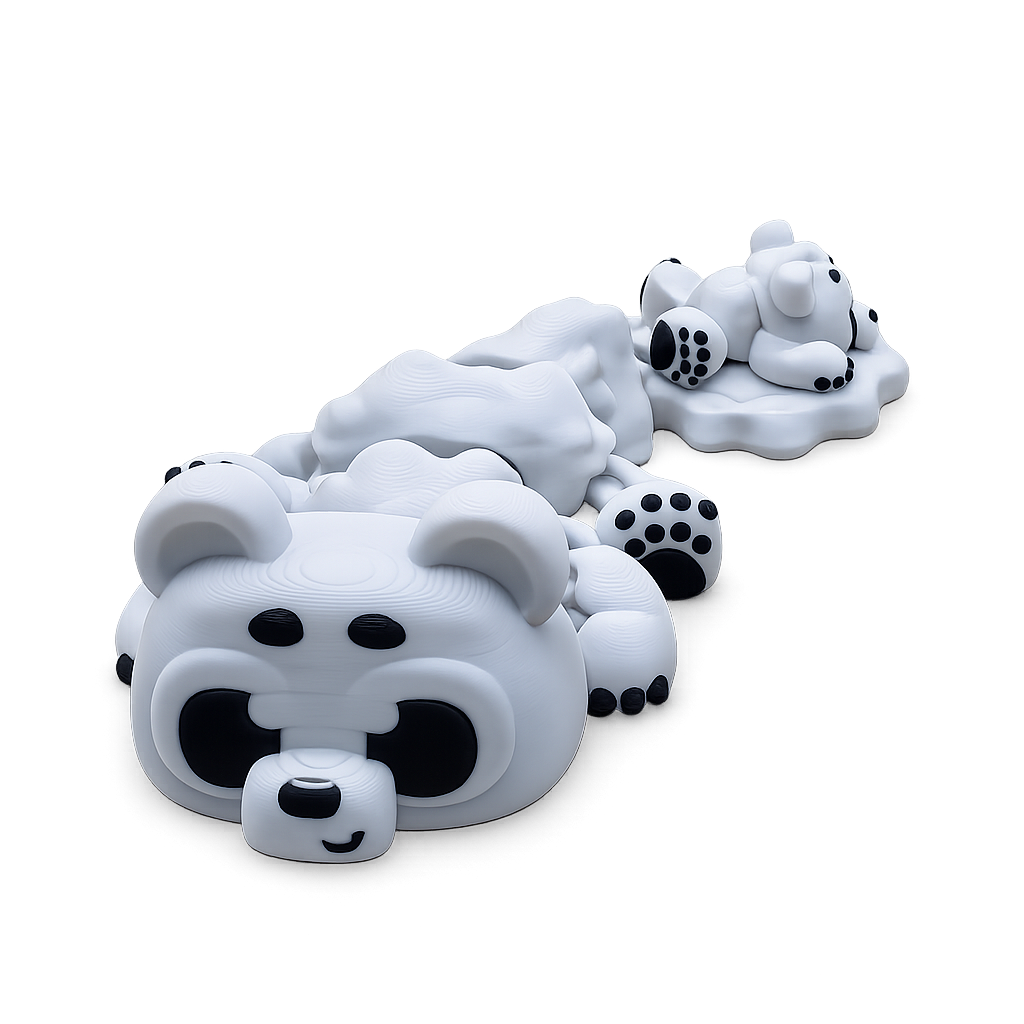 Mini Polar Bear Dragon