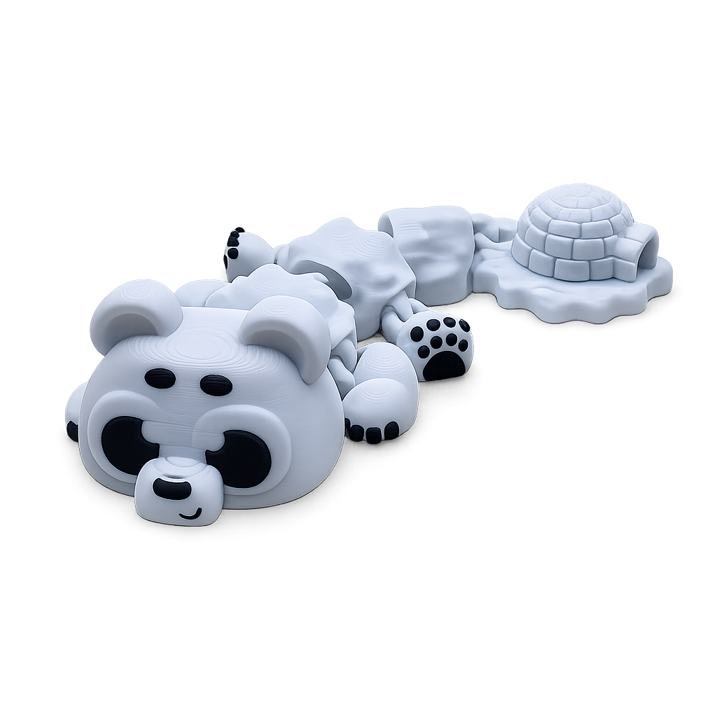 Mini Polar Bear Dragon