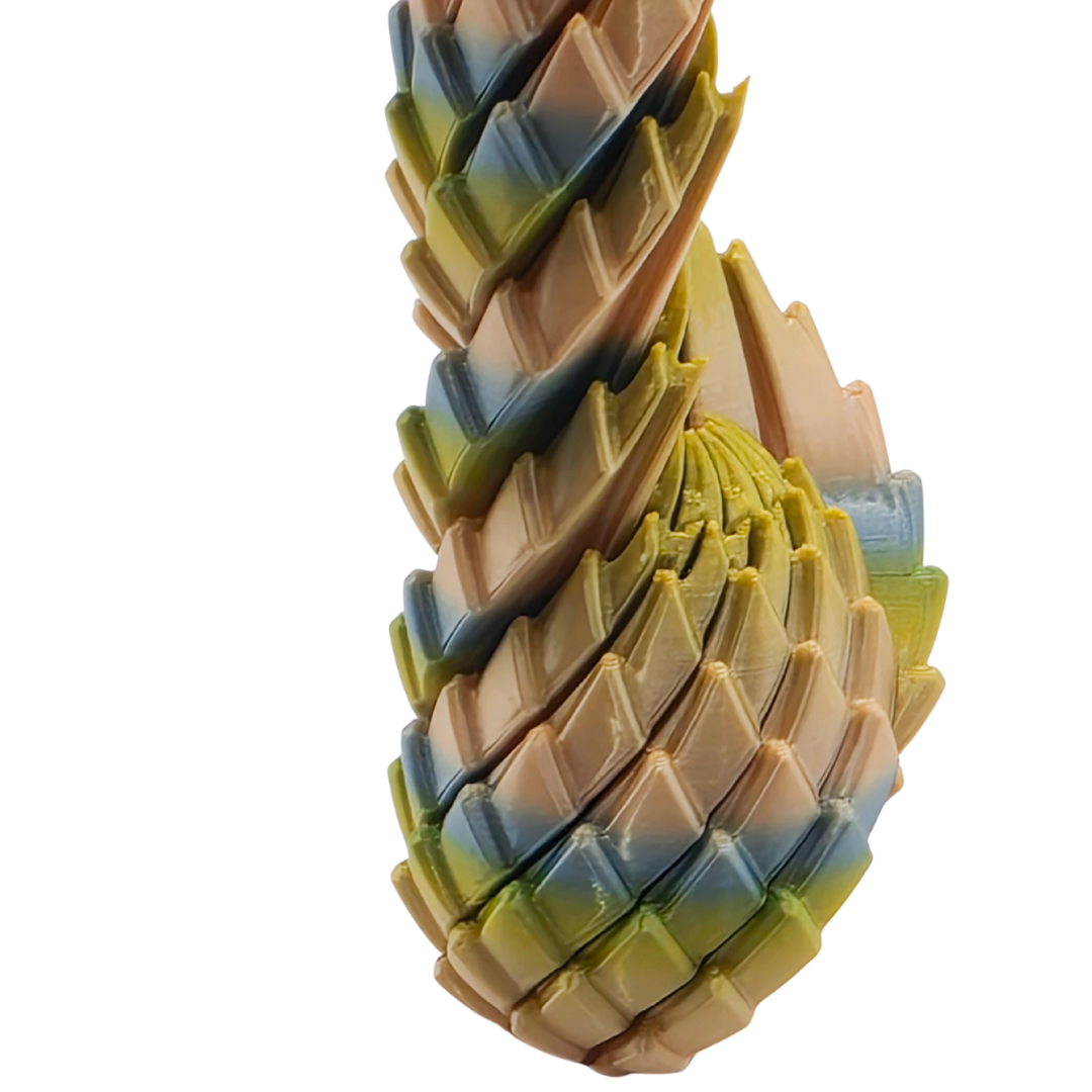 Silk Parakeet Twisty Dragon Egg