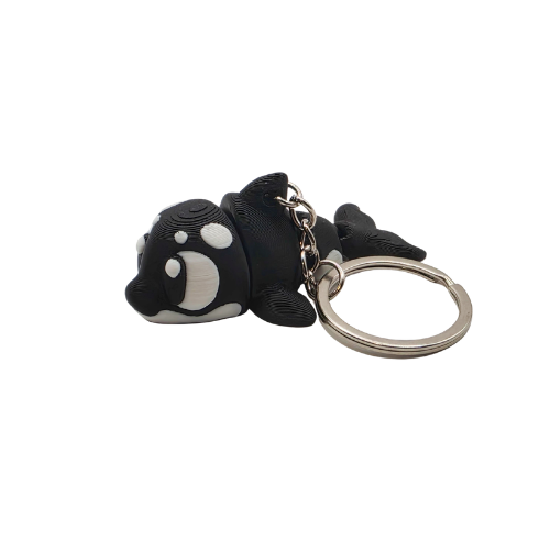 Killer Whale Keyring