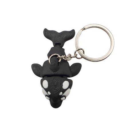 Killer Whale Keyring
