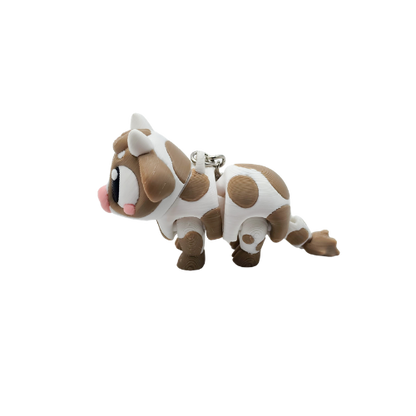 Cow Keyring
