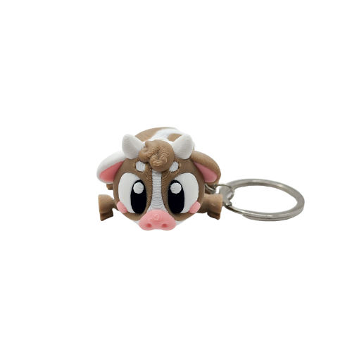 Cow Keyring