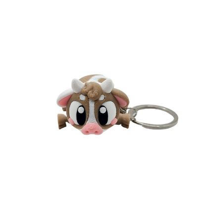 Cow Keyring